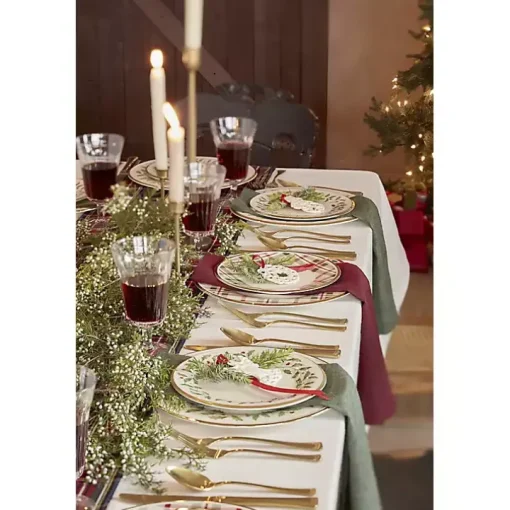 Lenox Holiday Plaid 12-pc. Dinnerware Set