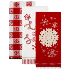 Let it Snow Kitchen Towels, Set of 3