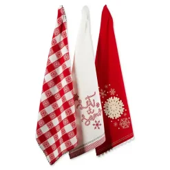 Let it Snow Kitchen Towels, Set of 3