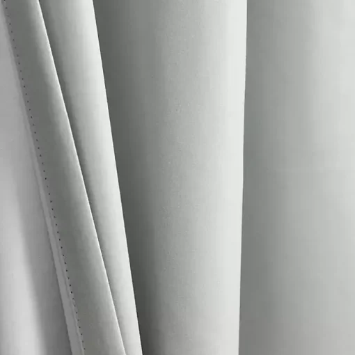Light Gray Blackout Curtain Panel Set, 108 in.