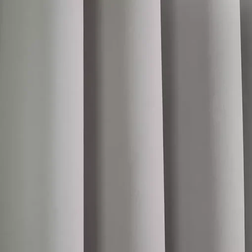 Light Gray Knotted Curtain Panel Set, 84 in.