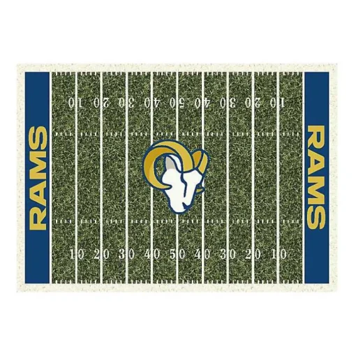 Los Angeles Rams Home Field Area Rug, 6x8