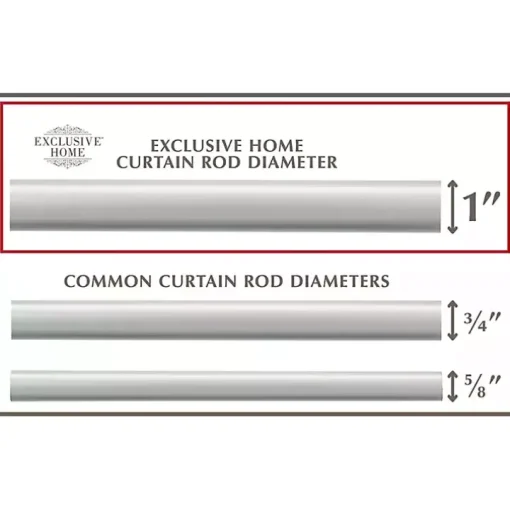 Matte Silver Adjustable Prism Curtain Rod, 72 in.