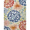 Multicolor Burst Indoor/Outdoor Area Rug, 5x8