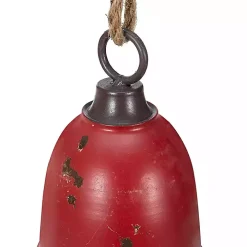 Multicolor Metal Christmas Bells, Set of 3