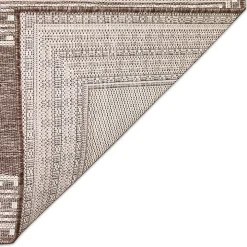 Natural Linear Macy Indoor/Outdoor Area Rug, 4x7