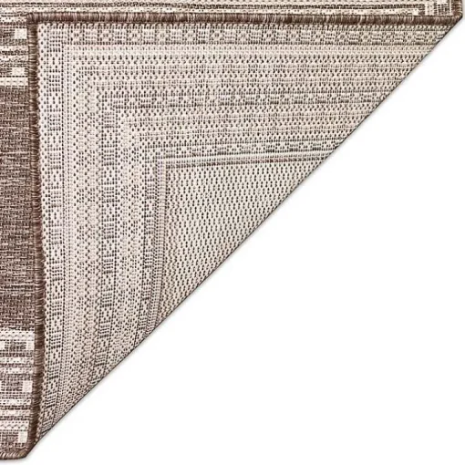 Natural Linear Macy Indoor/Outdoor Area Rug, 4x7