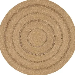 Natural Seagrass Indoor/Outdoor Area Rug, 4x4