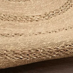 Natural Seagrass Indoor/Outdoor Area Rug, 4x4