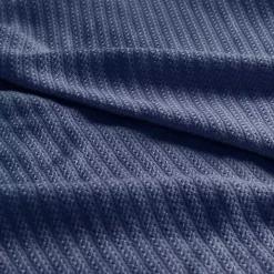 Navy Liquid Cotton Full/Queen Blanket