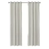 Neutral Light Filtering Curtain Panel, 95 in.