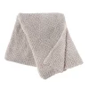 Neutral Soft Knitted Throw