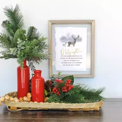 Oh Holy Night Framed Wall Plaque
