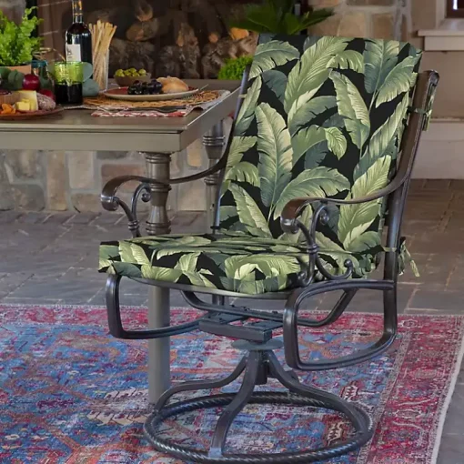 Onyx Cebu Luxe Outdoor Dining Chair Cushion