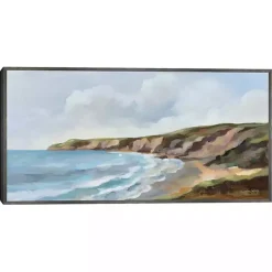 Pacific Coast Framed Canvas Art Print