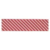 Peppermint Stripe 5 yd Christmas Ribbons, Set of 2