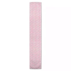 Pink Hearts Cotton Twill Valentine's Runner