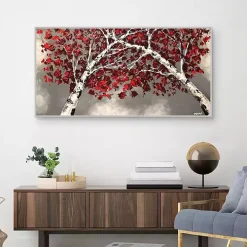 Reach I Framed Canvas Art Print
