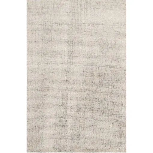 Rust & Beige Geometric Wool Area Rug