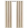 Silky Wheat Blackout Curtain Panel, 95 in.