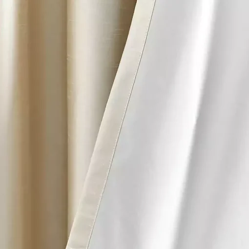 Silky Wheat Blackout Curtain Panel, 95 in.