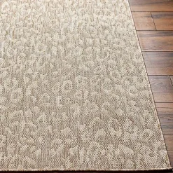 Tan Amur Outdoor Rug, 5x7