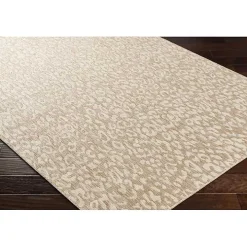 Tan Amur Outdoor Rug, 5x7