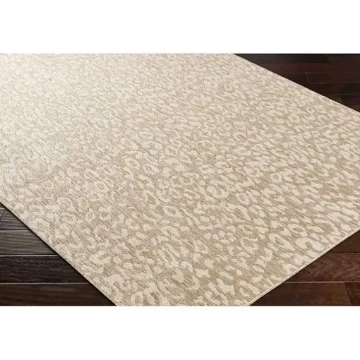 Tan Amur Outdoor Rug, 5x7