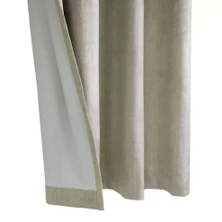 Taupe Paris Velvet Blackout Curtain Panel, 95 in.