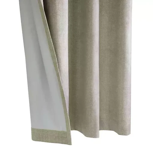Taupe Paris Velvet Blackout Curtain Panel, 95 in.