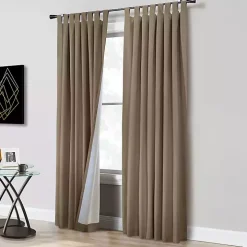 Taupe Ventura Blackout Curtain Panel, 63 in.