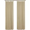 Taupe Weathermate Blackout Curtan Panel, 84 in.