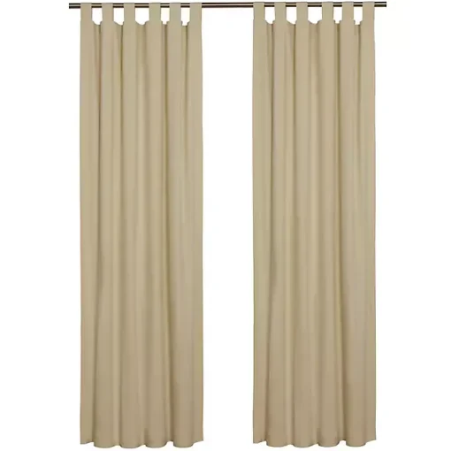 Taupe Weathermate Blackout Curtan Panel, 84 in.