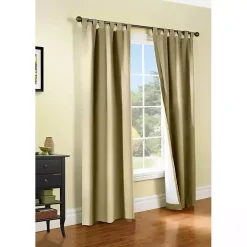 Taupe Weathermate Blackout Curtan Panel, 84 in.