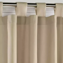 Taupe Weathermate Blackout Curtan Panel, 84 in.