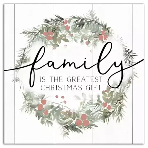 The Greatest Christmas Gift Canvas Art Print