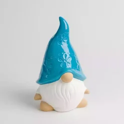 Turquoise Gnome Outdoor Statue