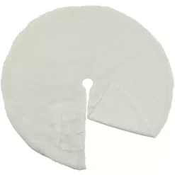 White Snow Fur Tree Skirt