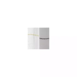 Yellow and Gray Ombre Stripe Shower Curtain