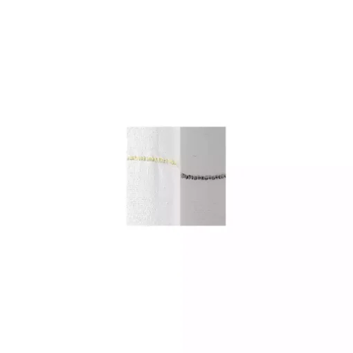 Yellow and Gray Ombre Stripe Shower Curtain
